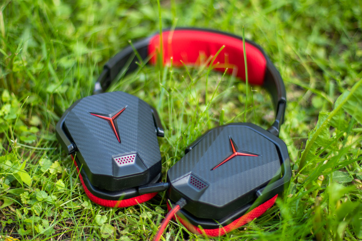 Амбушюры Lenovo Y Gaming Stereo регулируются 