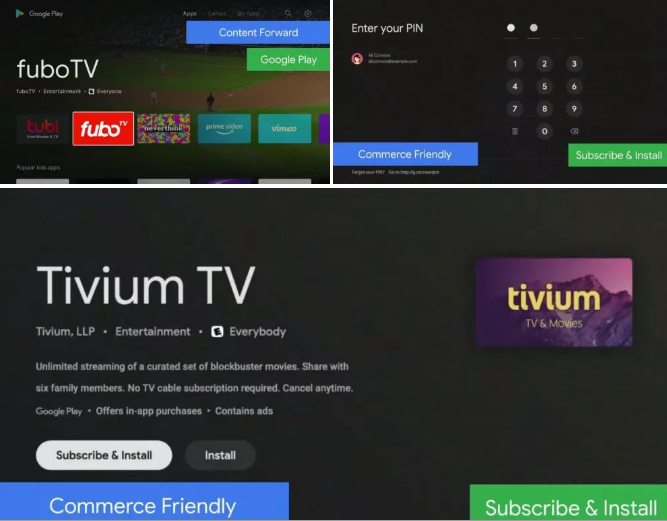 Новый вид Android TV