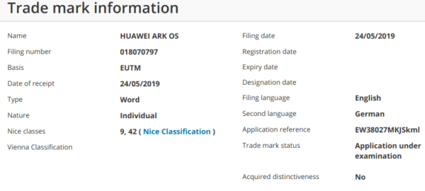 Huawei придумала название для собственной ОС