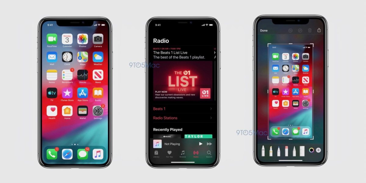 Скриншоты операционной системы iOS 13