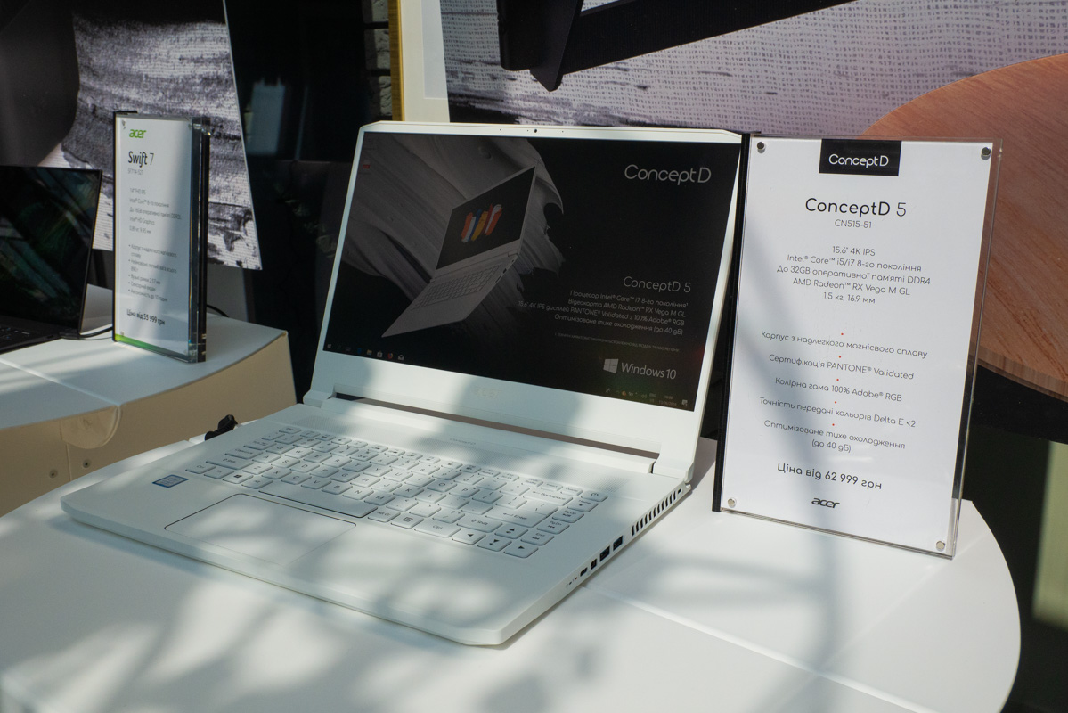 ConceptD — новый саббренд Acer