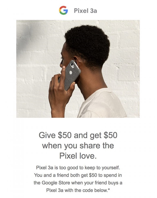 GOOGLE РАССЫЛАЕТ СКИДКУ НА $50 НА ПОКУПКУ СМАРТФОНОВ PIXEL