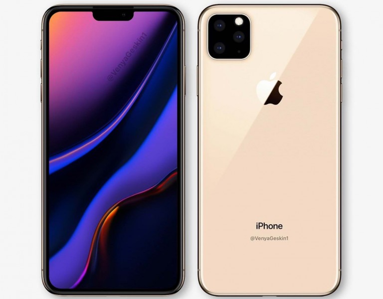 Предположительный дизайн iPhone 11
