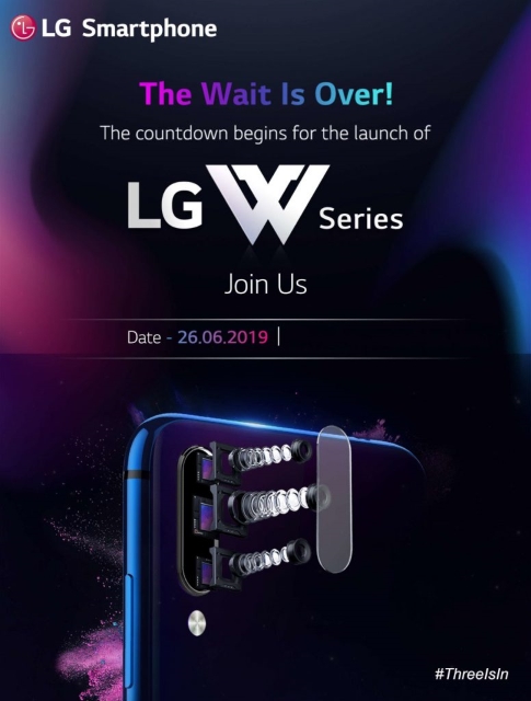 Названа дата анонса бюджетного смартфона LG W10 с тройной камерой