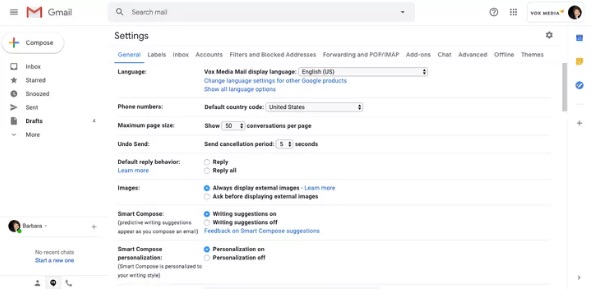 Как настроить GMAIL