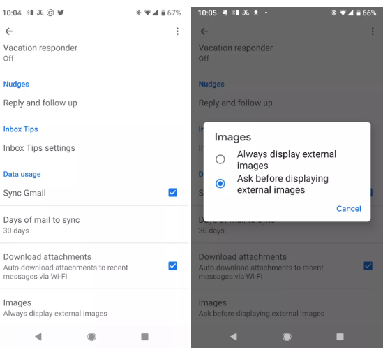 Как настроить почтовый клиент в ANDROID GMAIL