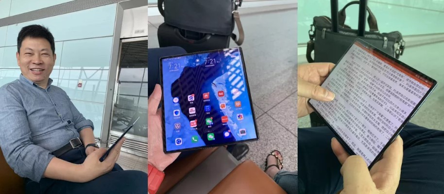 Huawei Mate X засветился на фото