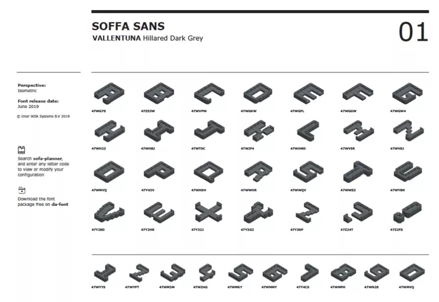IKEA представила шрифт Soffa Sans