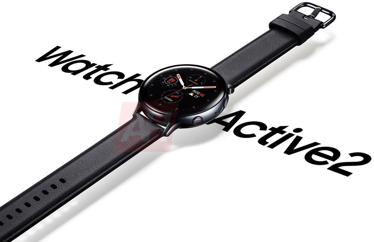 Умные часы Samsung Galaxy Watch Active 2 уже появились на официальном изображении