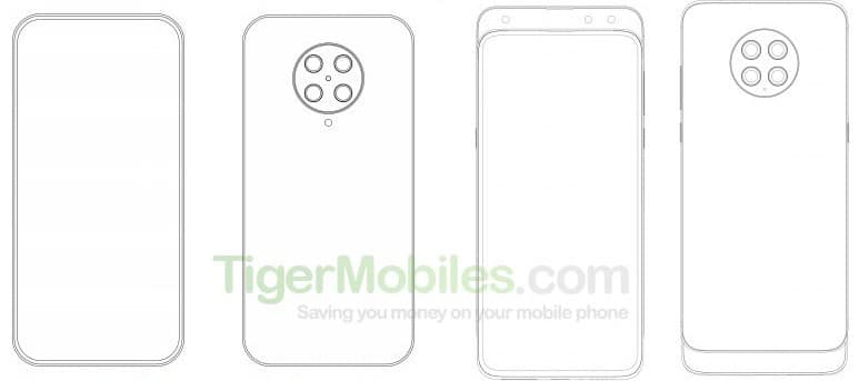 Аппарат содержит сразу четыре камеры в круглом блоке