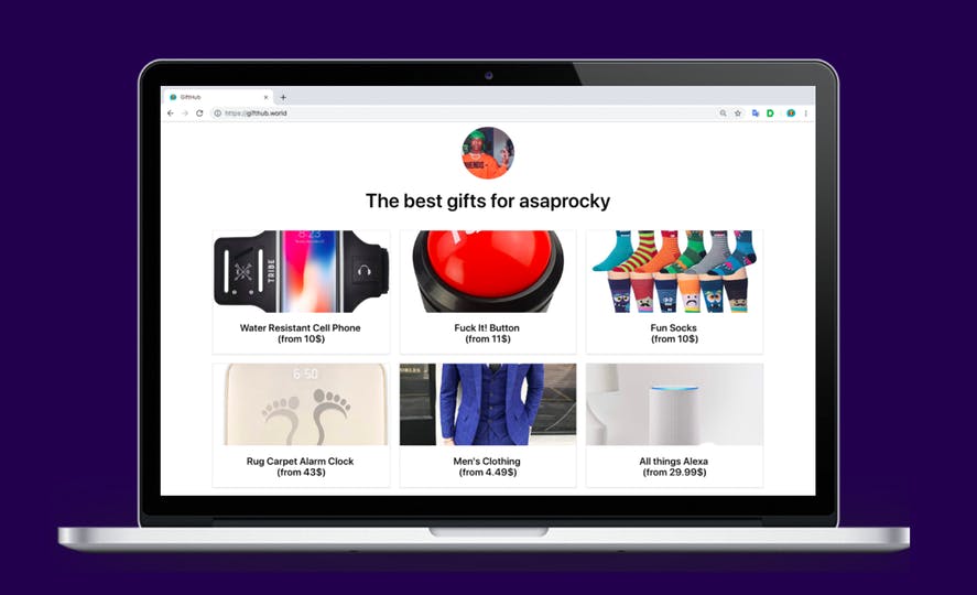 GiftHub зарабатывает на аффилированных ссылках