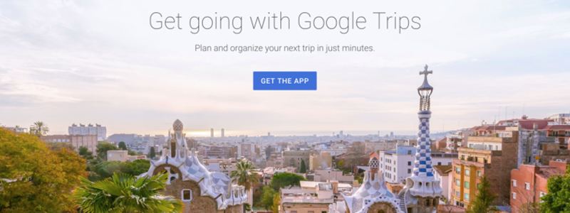 Google закрыла приложение для планирования поездок Trips