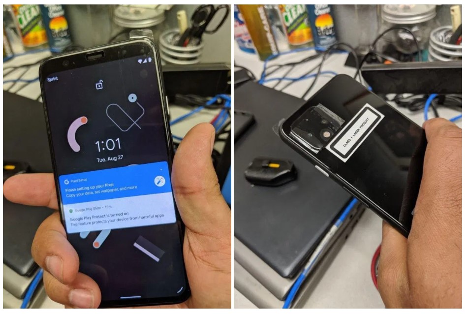 В сети появились фото Google Pixel 4