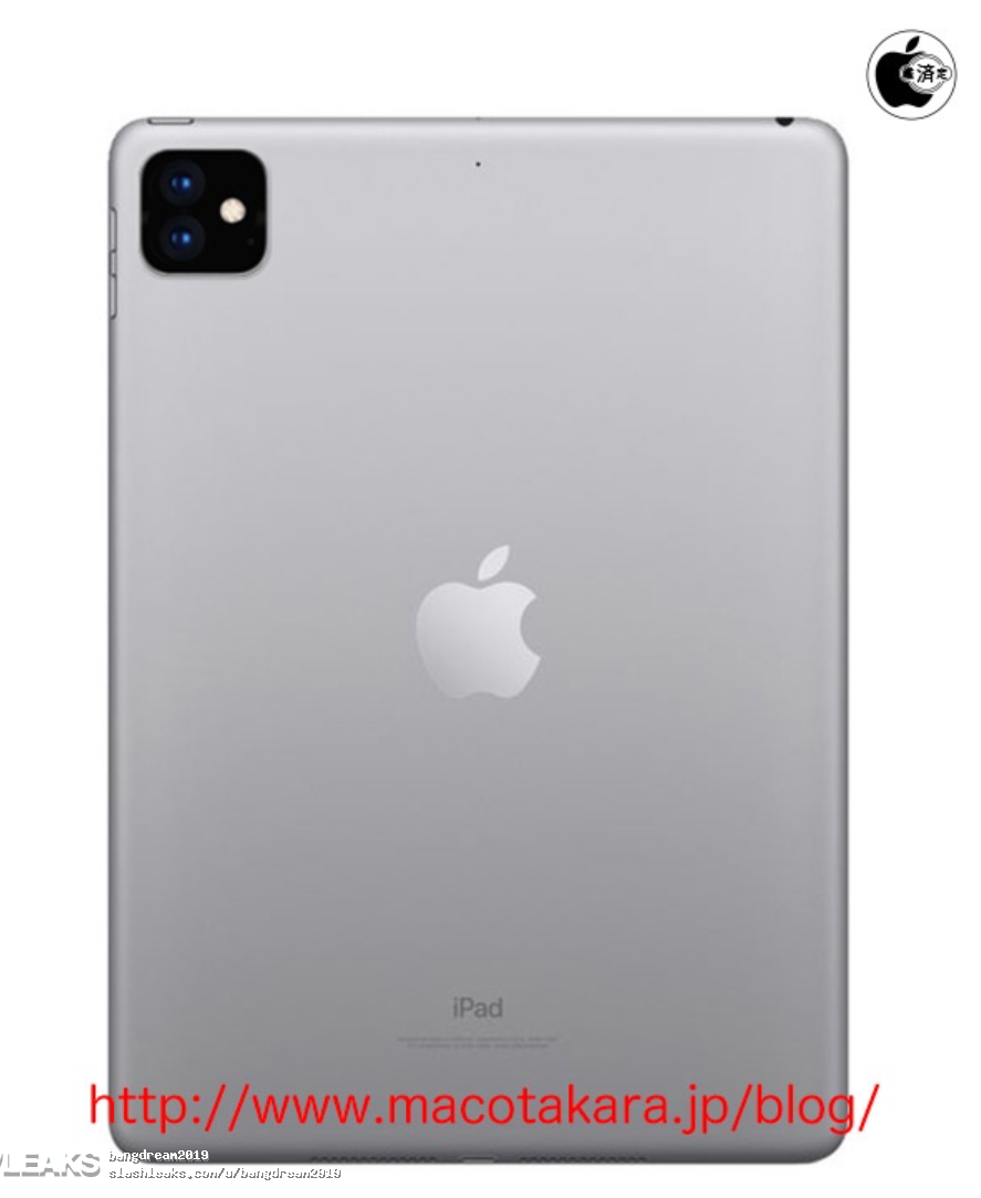 У iPad 7 камера двойная