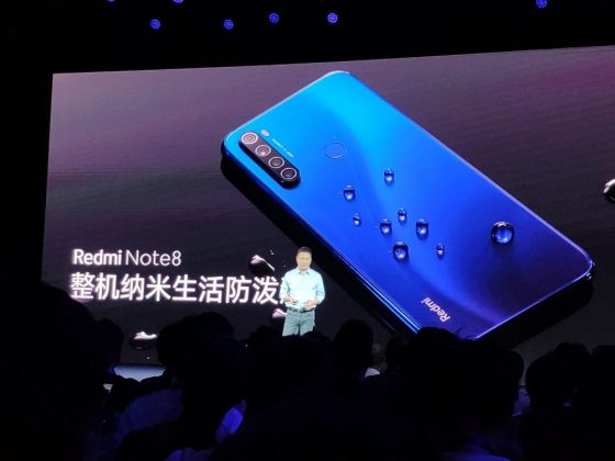 Задняя камера у Redmi Note 8 состоит из 4 блоков