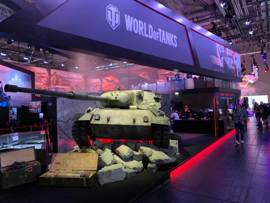 Стандартное, но интересное представление мира World of Tanks