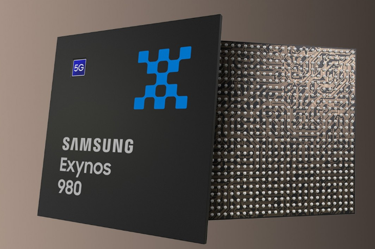 Samsung представила мобильный процессор Exynos 980 с встроенным модемом 5G