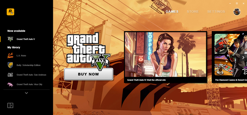 Уже доступны игры серии GTA, Bully и L.A. Noire