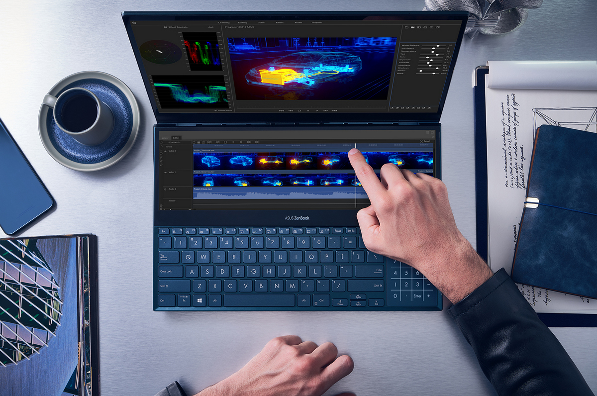 Ноутбук ASUS ZenBook Pro Duo с двумя дисплеями теперь доступен в Украине Ноутбук ASUS ZenBook Pro Duo с двумя дисплеями теперь доступен в Украине