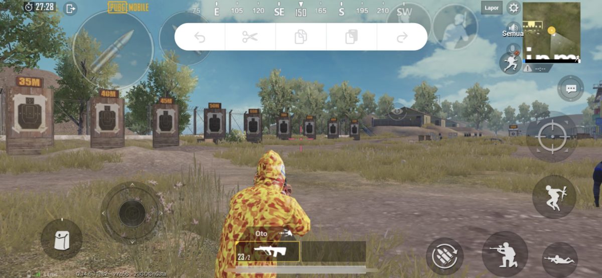 Игра выдает баг во время тройного нажатия пальцами