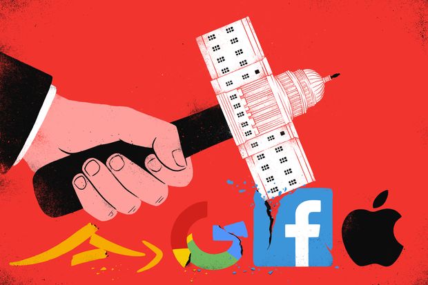 В США начали антимонопольное расследование в отношении Facebook и Google