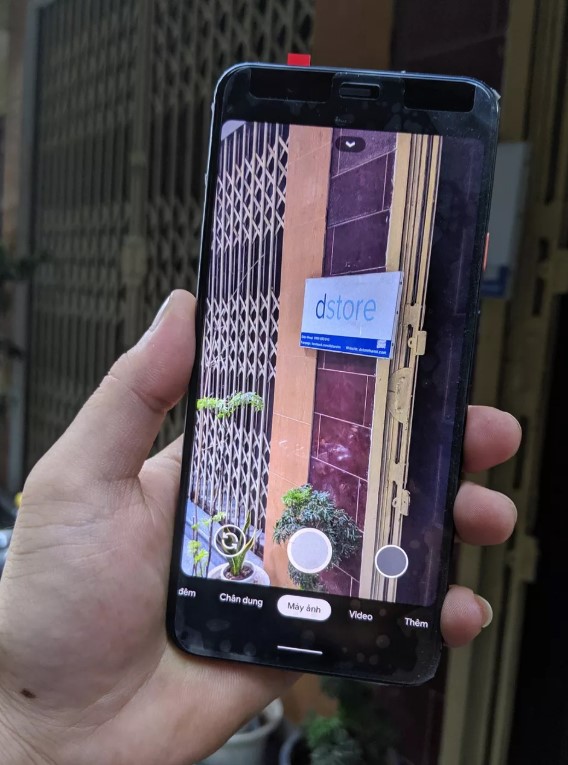 Меню камеры Google Pixel 4 XL