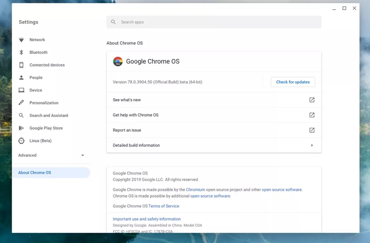 Как проверить, какой версией Chrome OS вы пользуетесь