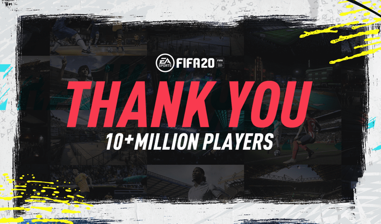 FIFA 20 продолжает расти