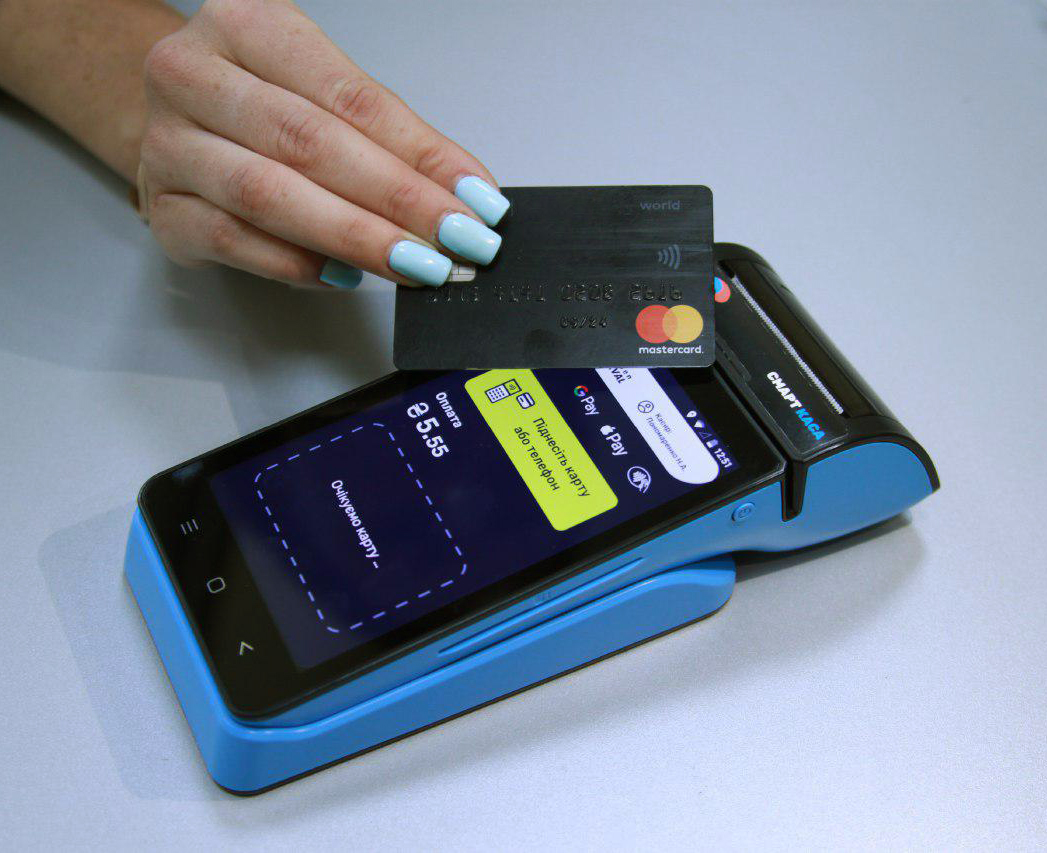 На Kyiv Smart City Forum представили гибрид POS-терминала и кассового аппарата