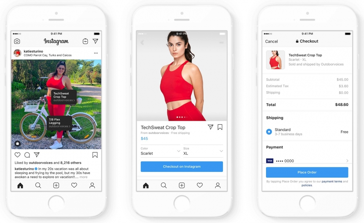 Через Instagram можно будет купить товары Через Instagram можно будет купить товары