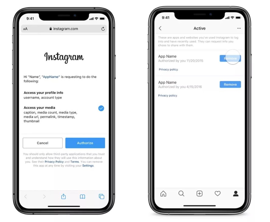 В Instagram появится функция контроля передачи данных сторонним сервисам