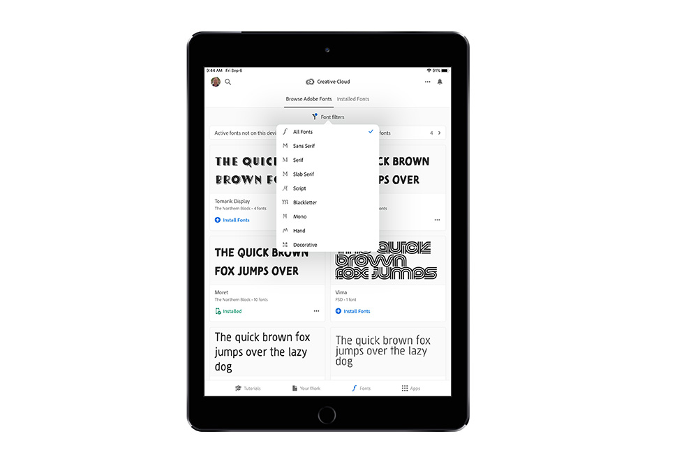 Приложение Creative Cloud