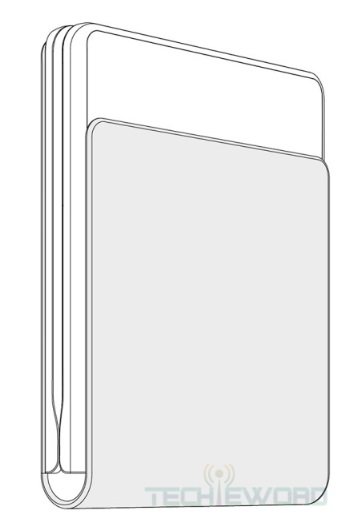 Небольшая часть дисплея остается открытой