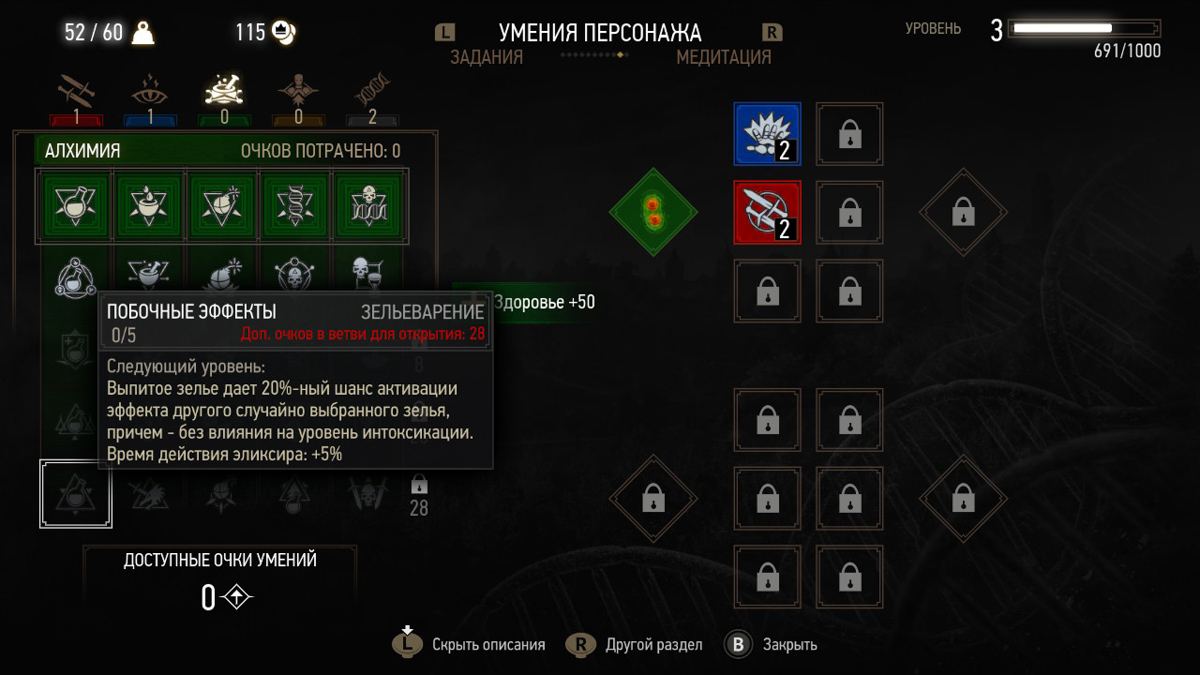 Дерево умений