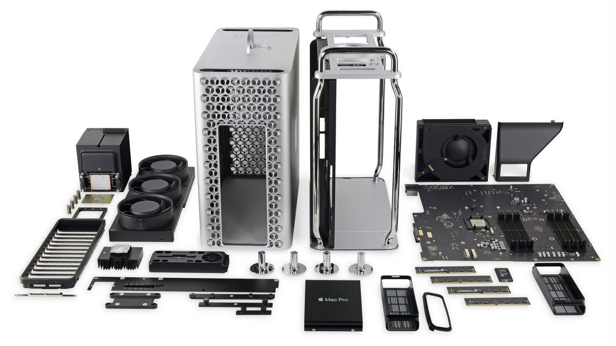Специалисты iFixit оценили ремонтопригодность Mac Pro