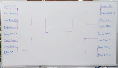 YouTube-блогер сравнил камеры сразу 16 смартфонов