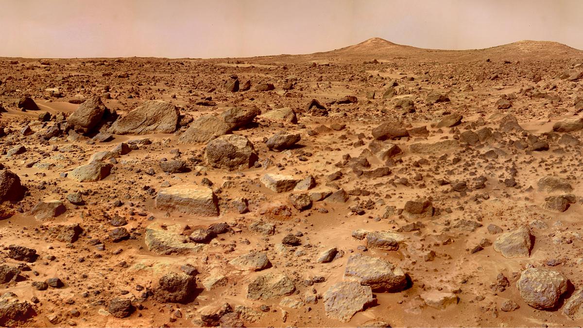 NASA опубликовало водную карту Марса