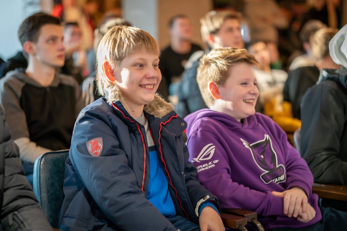 Юные киберспортсмены