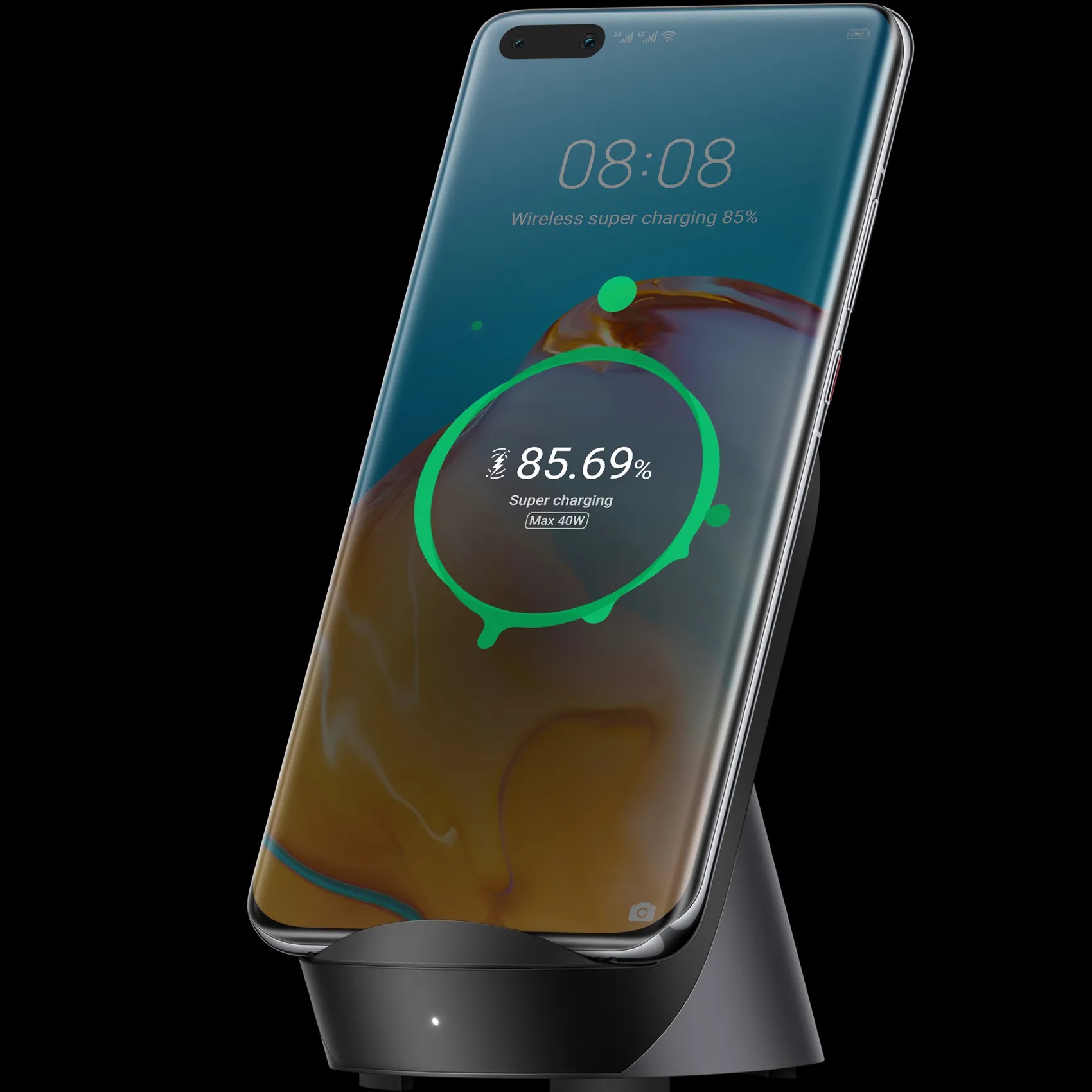 Емкость аккумулятора составляет 4 200 мАч с поддержкой 40-ваттной проводной зарядки