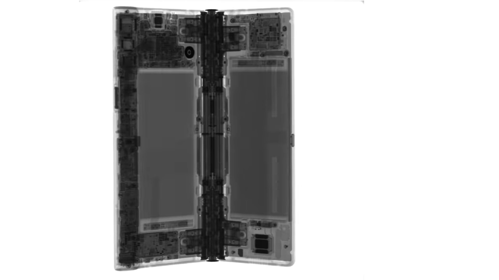 Смартфон в рентгеновских лучах