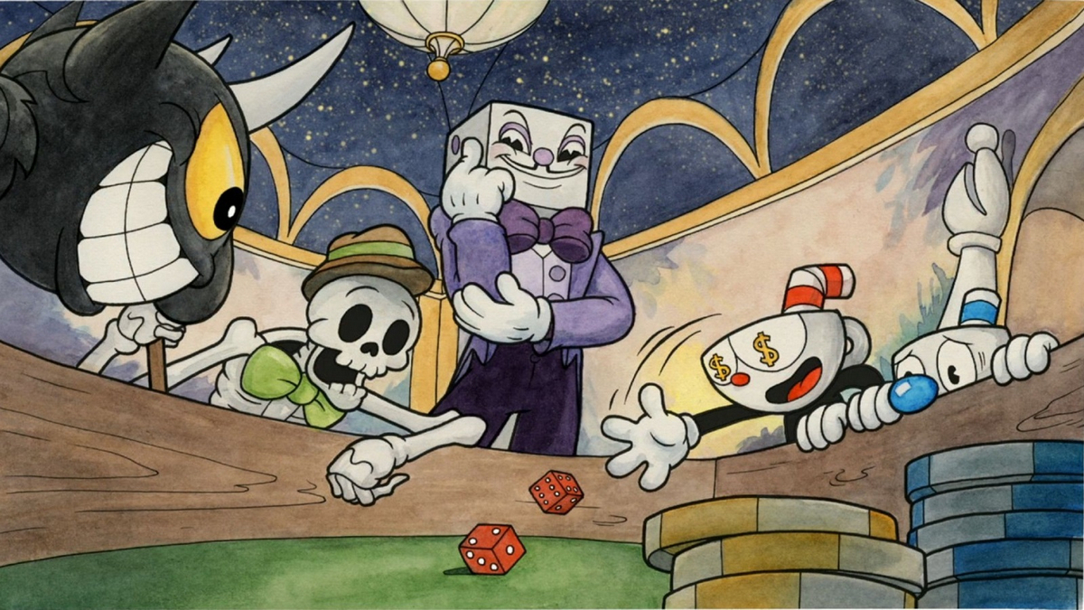 Платформер Cuphead вышел на PlayStation 4
