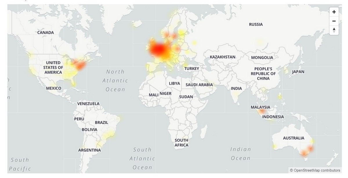 Карта сбоев