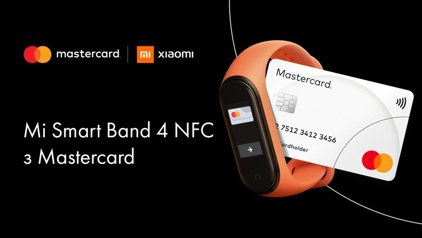 Xiaomi представила в Украине браслет Mi Smart Band 4 с модулем NFC для бесконтактных платежей