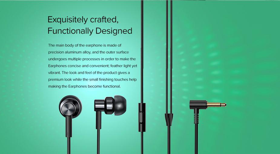 Xiaomi представила проводные наушники Redmi Earphones стоимостью $5