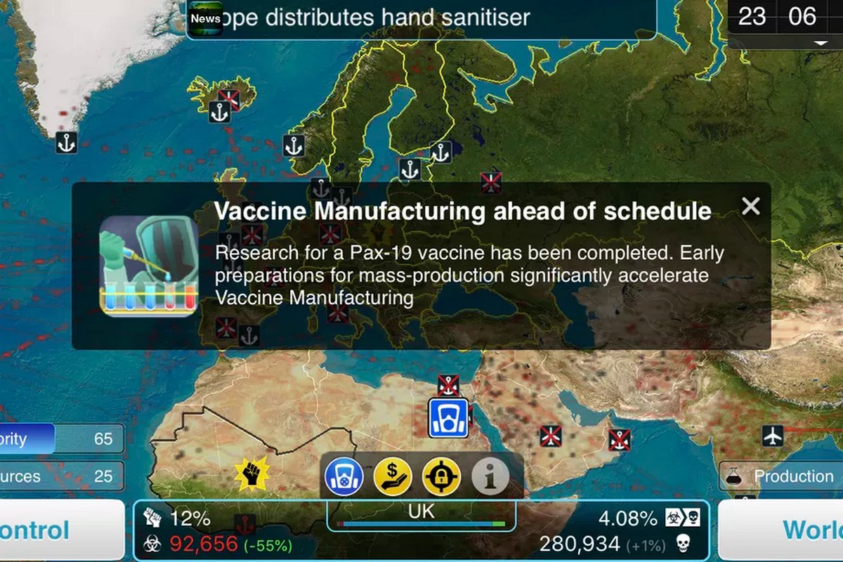 В игре Plague Inc. появился новый режим борьбы с пандемией