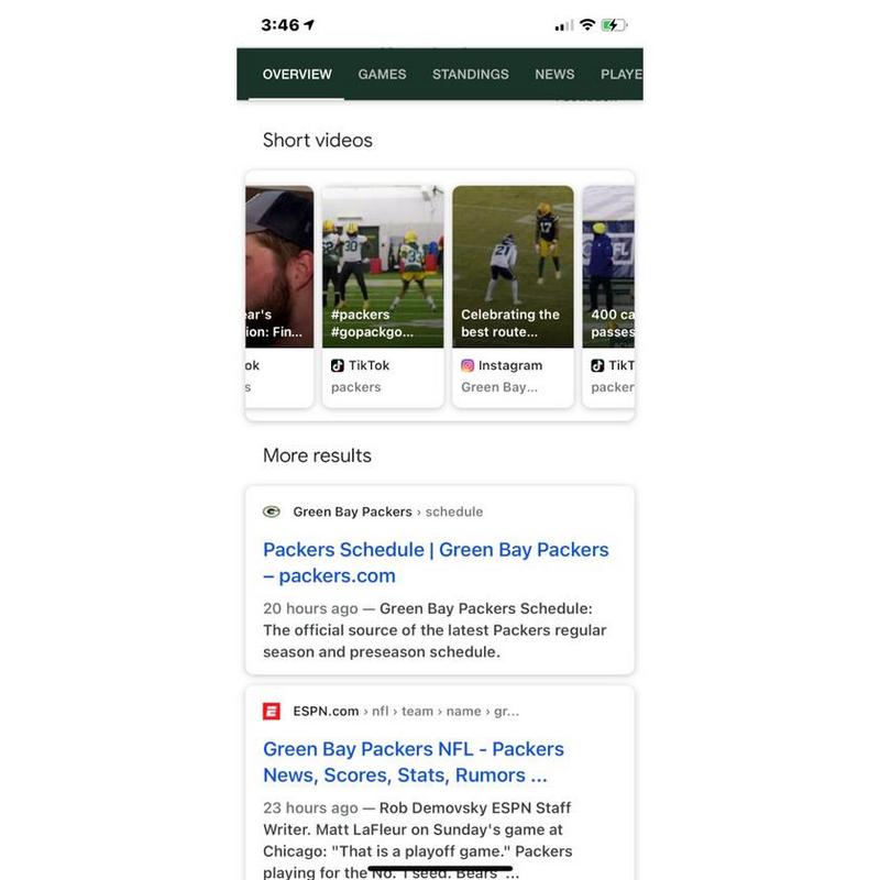 В поисковой выдаче приложения Google Search появятся видео из Instagram и TikTok