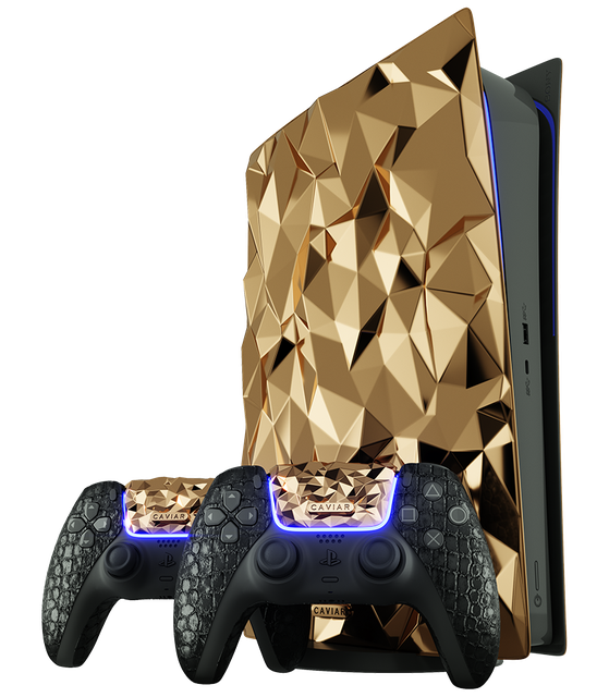 Пожалуй, самой дорогой получилась специальная версия игровой консоли PlayStation 5, которую назвали Golden Rock