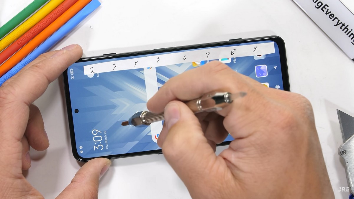 Тест на царапины