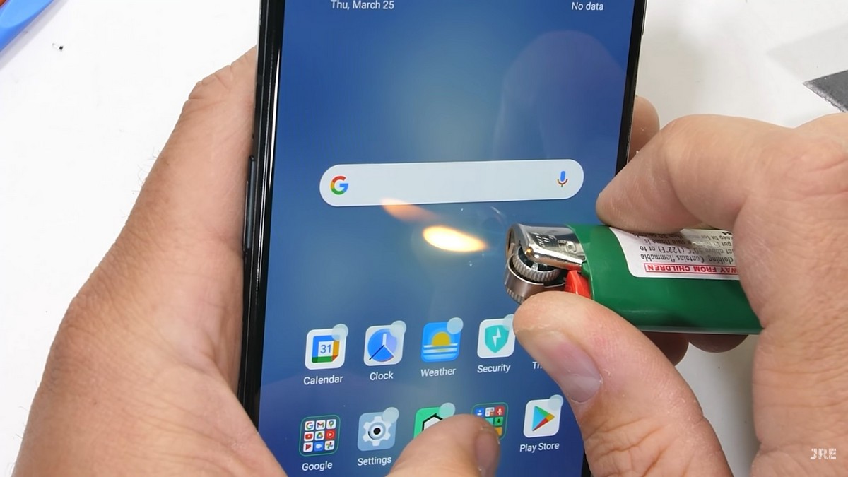 Тест на нагрев