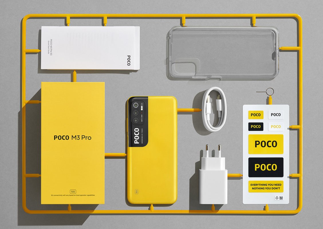 Продажи POCO M3 Pro 5G стартуют 20 мая